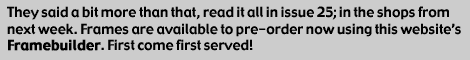 Pre-order using the Framebuilder