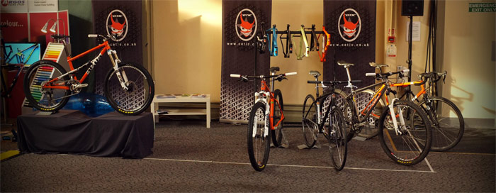 The Cotic stand at Bespoked Bristol - photo by Steve Makin