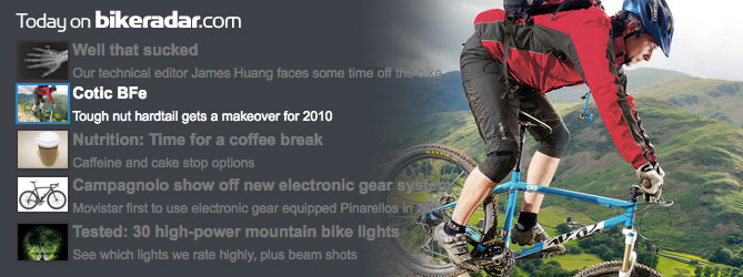 BFe 2010 review on bikeradar.com