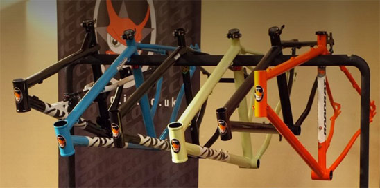 The Cotic Frames at Bespoked Bristol - photo by Steve Makin
