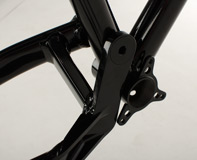 ISCG05 mounts on regular threaded bottom bracket; drivetrain security and reliability.