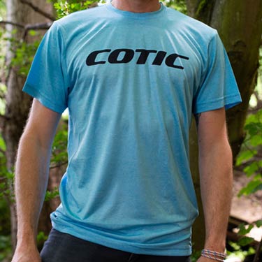 Tech riding T's. Poly fabric; silky & lightweight with a casual look.