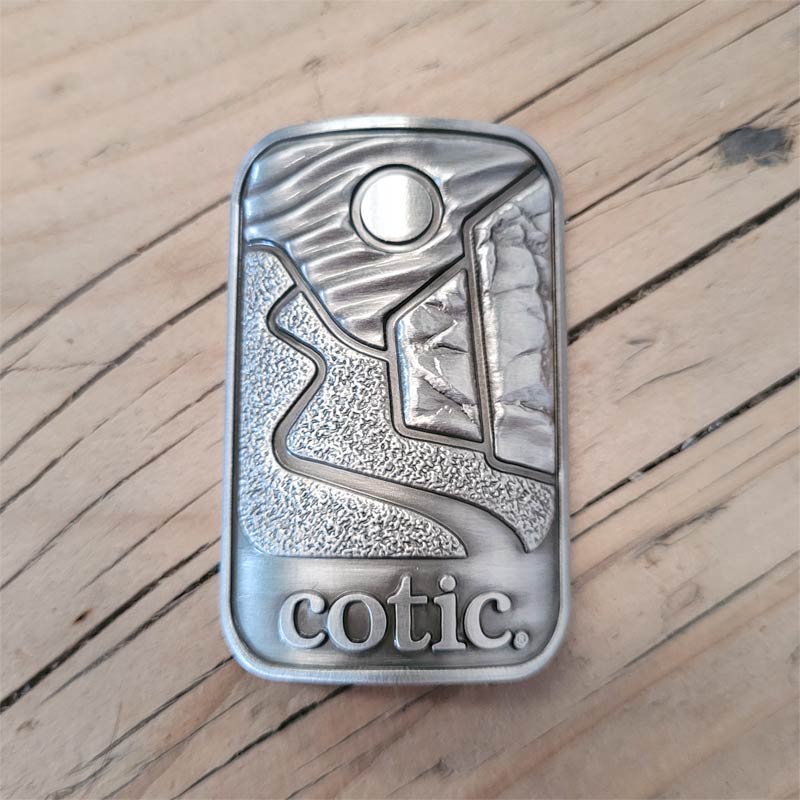 Metal Headbadge - Cast and hand finished polished