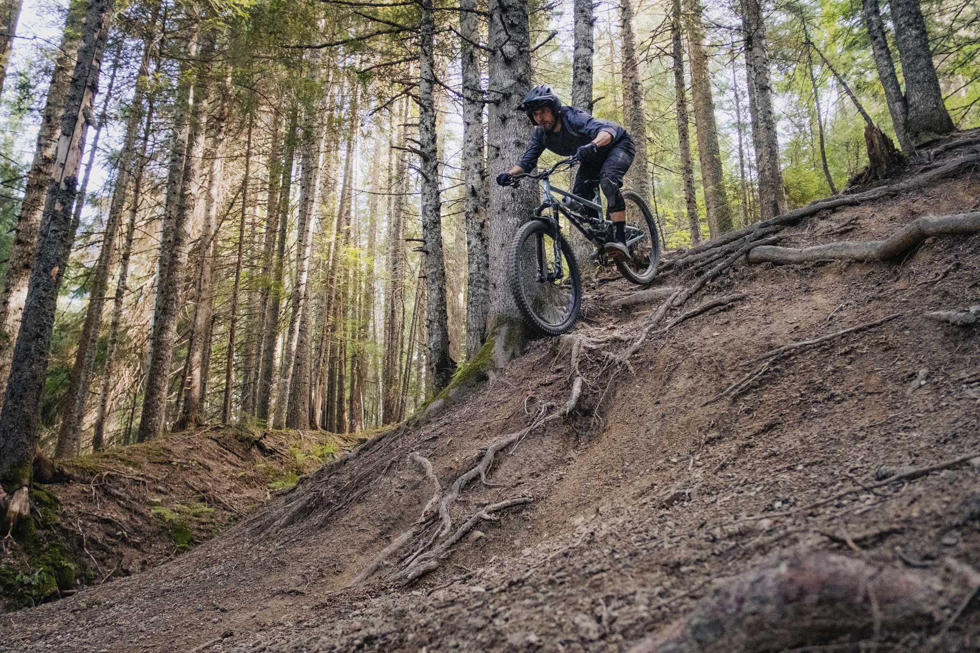 Cy on a Jeht in Les Gets