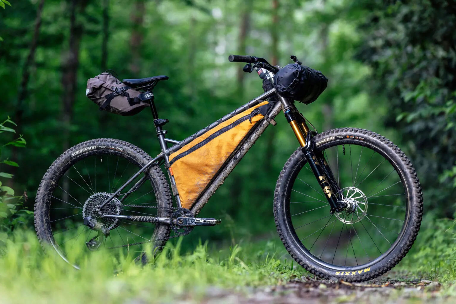 Cotic BFe, steel hardtail, mountain bike, steel is real, bikepacking