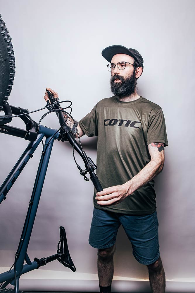 The other one of our green tech tees