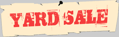 YARD SALE