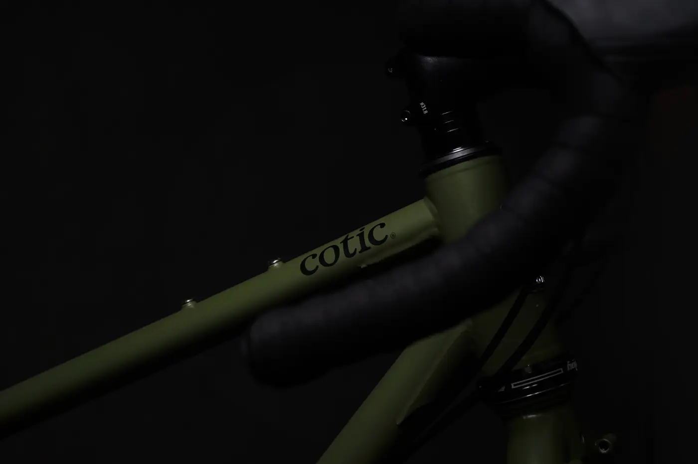 Cotic Cascade adventure gravel bike Cotic Cascade, cotic steel gravel bike, adventure bike, Army Green