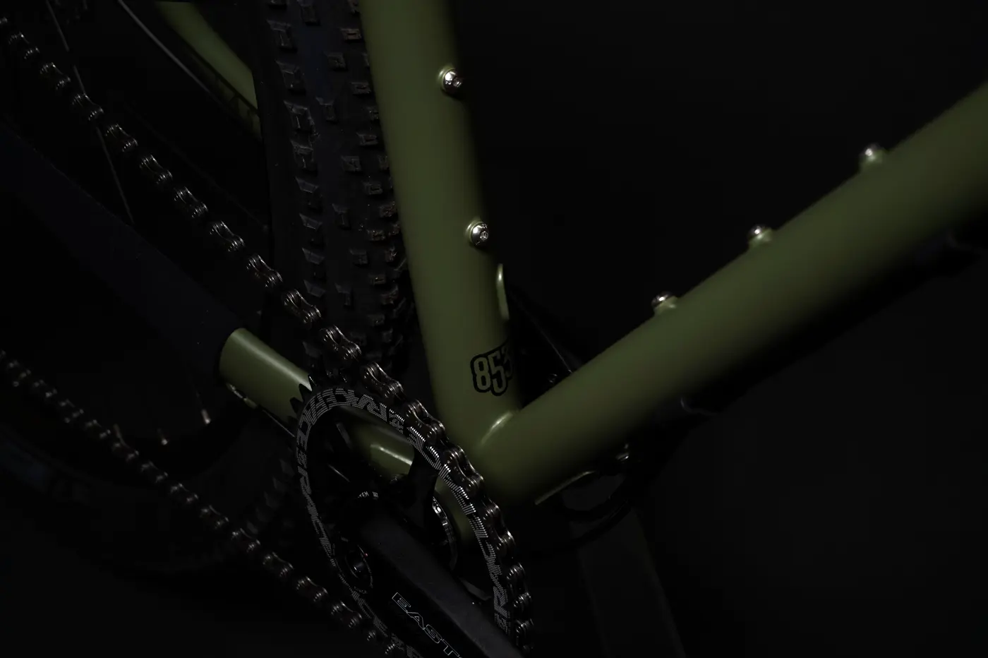 Cotic Cascade adventure gravel bike Cotic Cascade, cotic steel gravel bike, adventure bike, Army Green