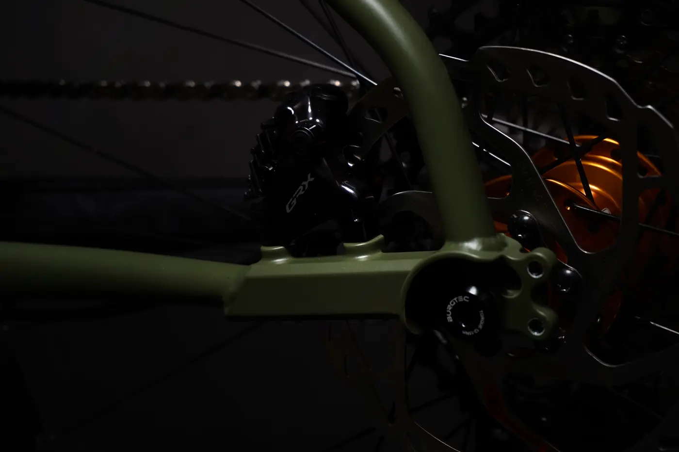 Cotic Cascade adventure gravel bike Cotic Cascade, cotic steel gravel bike, adventure bike, Army Green