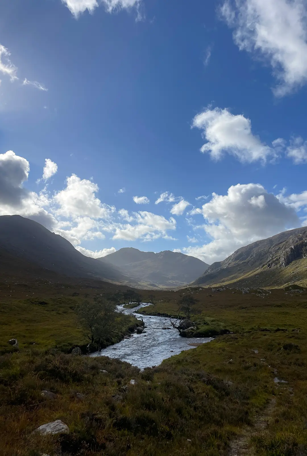 Cotic Cascade in the Scottish Highlands