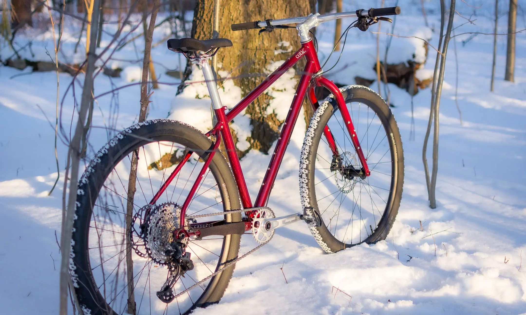 flat bar steel gravel bike