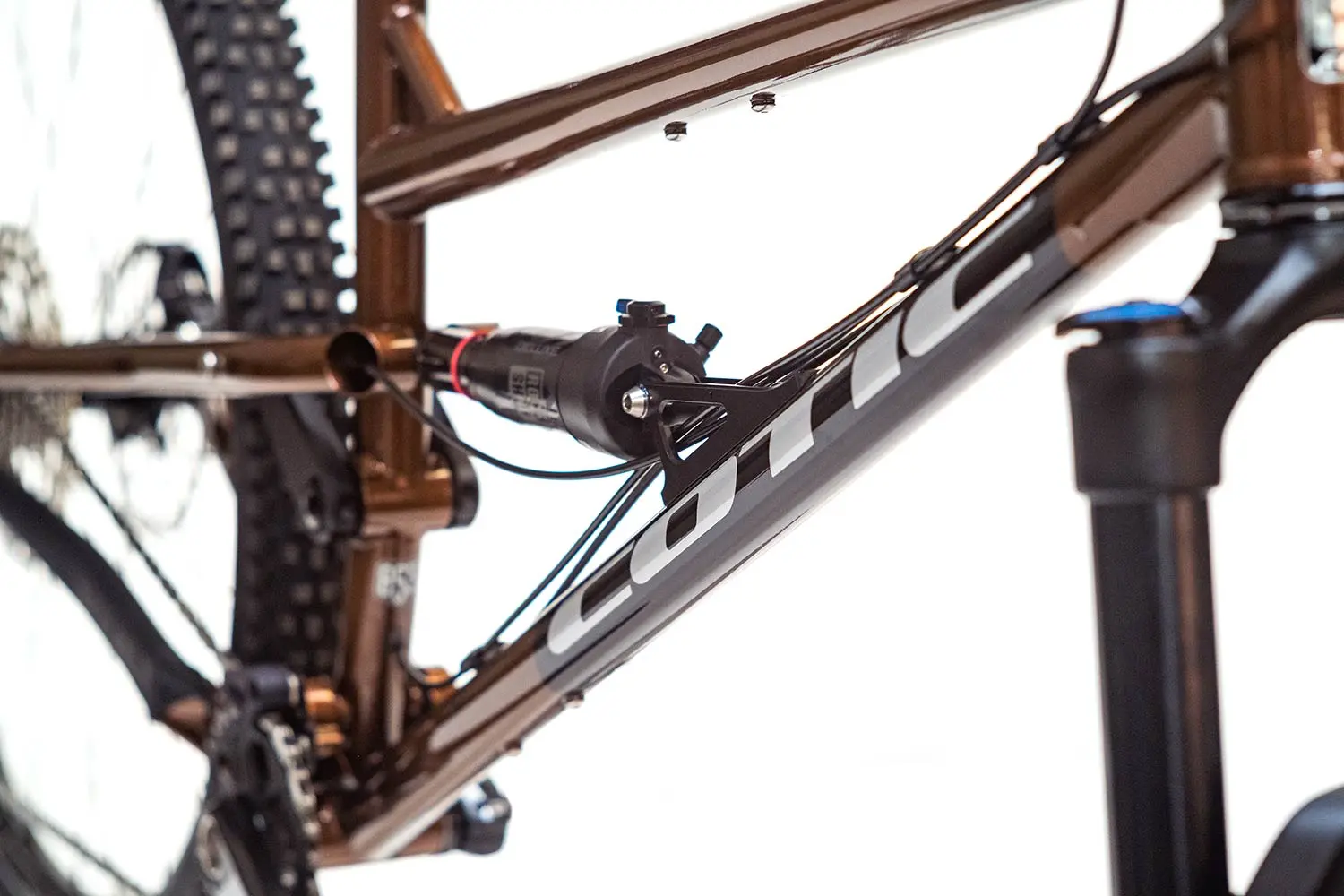 Cotic Jeht in Gloss Dark Crystal Malt, 853 steel full suspension mountain bike, 29 mountain bike, 140mm travel, reynolds 853